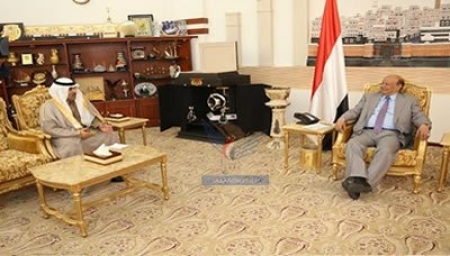 السفير السعودي يؤكد للرئيس هادي حرص المملكة على أمن ووحدة اليمن