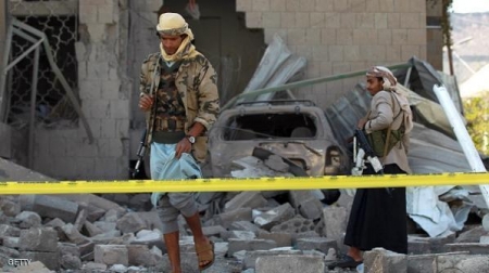 انفجار ‘‘ضخم‘‘ بقاعدة للحوثيين في صنعاء