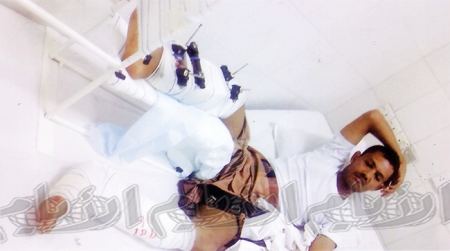 الأمن يعتدي بالرصاص الحي والضرب على أسرة بعدن