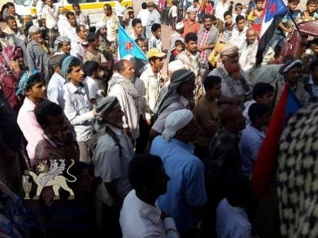 الحبيلين تشهد فعالية جماهيرية كبيرة احياءً ليوم الاسير الجنوبي