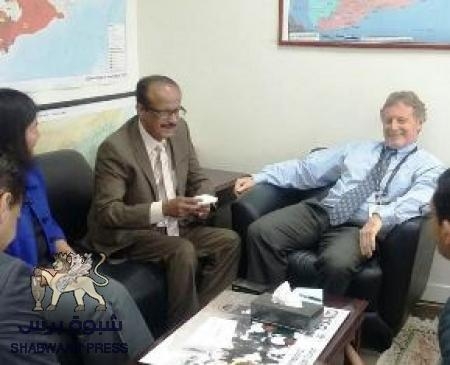 العميد ناصر النوبه يلتقي مسئولا أمريكيا