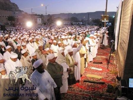مدينة سيئون تشهد أكبر مجلس احتفال بالمولد النبوي الشريف يقام بحضرموت