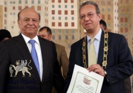 خاص وانفرادي: الرئيس هادي يرفض مغادرة صنعاء بطائرة الأمم المتحدة برفقة بن عمر