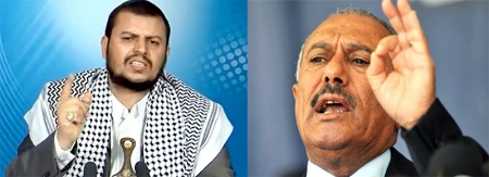 بعد طرد أنصار الله خالد علي عبدالله صالح من دار الرئاسة.. صالح يوجه صواريخ إلى صعدة وكاتيوشا أنصار الله تصوب لقصره