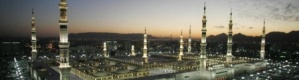معالم المسجد النبوي في خريطة