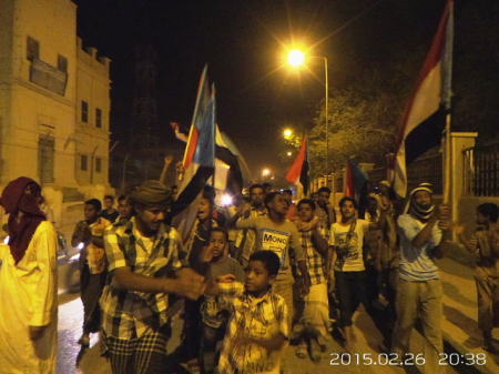 أبناء مدينة سيئون يحيون يوم الاسير الجنوبي بمسيرة سلمية ويعلنون تضامنهم مع قبيلة المعوس