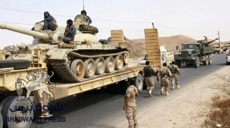 اللواء 21 ميكا محور عتق يدخل المواجهة مع تحالف عفاش الحوثي