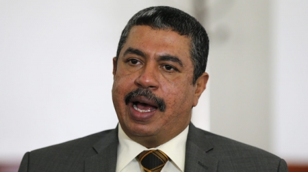 خالد بحاح يصل الى الرياض