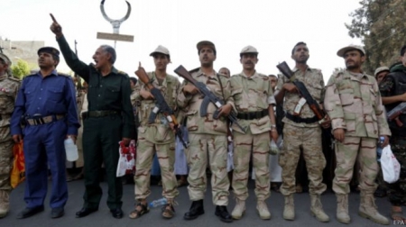 مقتل قيادات حوثية في غارة جوية في مدينة عمران باليمن
