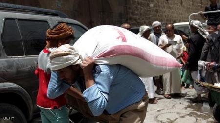 قلق من تناقص مخزون الغلال في اليمن