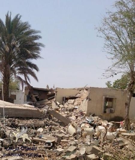 الدمار في ‘‘ وهط ‘‘ لحج وعنصرية لجنة باسلمه والأصبحي السقاف (ملف صور)