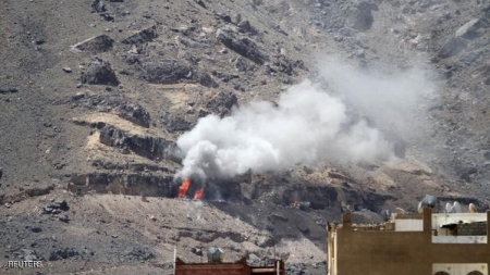 ضرب مقر قيادة المتمردين وكمين يقتل حوثيين
