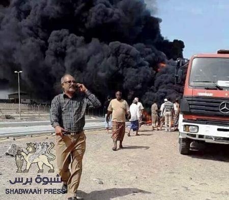 صورة لشهيد مصافي عدن التقطت قبل دقائق من استشهاده
