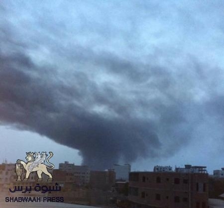 التحالف يستهدف رتل عسكري قادما من أبين