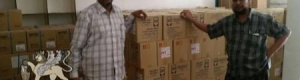 تجاوبا مع نداﺀ أستغاثته : وصول شحنة من محاليل الغسيل الكلوي لمركز الغسيل بعزان