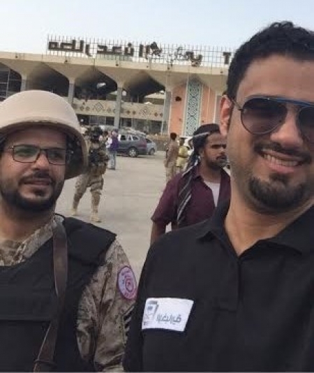 أول مراسل عربي يهبط بمطار عدن يروي لـ ‘‘سبق‘‘ تجربته