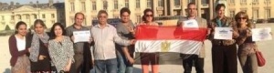 تحت شعار‘‘حب مصر يجمعنا‘‘ ناشطون عرب وفرنسيين يشاركون مصر فرحتها بافتتاح قناه السويس