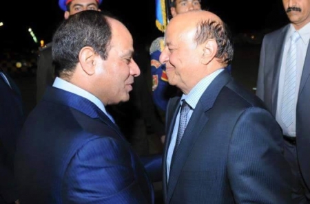 الرئيس هادي هادي يغادر الى القاهرة لحضور حفل افتتاح قناة السويس