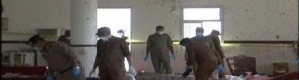 أبها تشيع ضحايا تفجير مسجد قوات الطوارئ