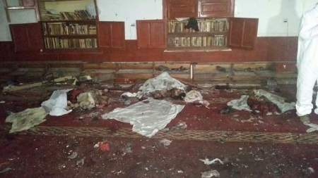 مقتل أحد أقرباء الحوثي في تفجير مسجد المؤيد بصنعاء