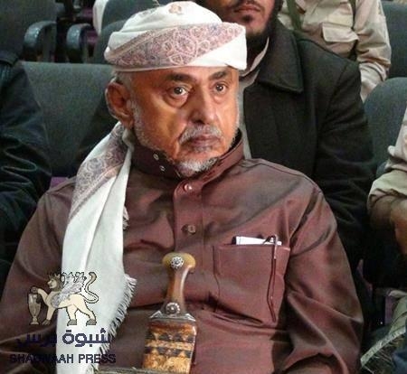 محافظ شبوه العميد النسي يندد في بيان العدوان الاثم على موظف اماراتي بعدن
