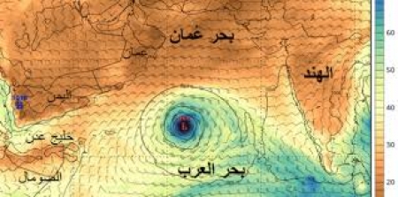 الفلكي الحضرمي الجعيدي يقلل من خطورة الاعصار شابالا
