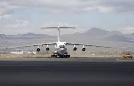 الطائرة الروسية تغادر مطار صنعاء وعلى متنها 70من الرعايا الروس