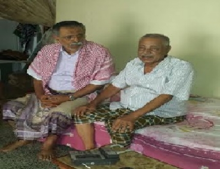 الشيخ الشدادي يزور المناضل أحمد سالم عبيد