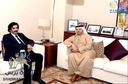 تعديل : أنور قرقاش يستقبل السيد علي البيض في مكتبه بأبوظبي