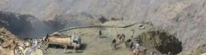 قوات المخلوع والحوثي تقصف بالكاتيوشا مدينة لودر