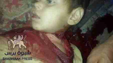 مجرم &lsquo;&lsquo;شبوي&lsquo;&lsquo; يقتل طفلا بريئا بسبب رفض والد الطفل إعطاء بضاعته مجانا للقاتل