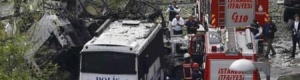‘‘قتلى وجرحى‘‘ بانفجار قنبلة استهدفت دورية للشرطة في إسطنبول