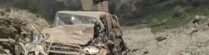 مجزرة مروعه للحوثيين وقوات صالح في جبل جالس بعد تدخل طيران الأباتشي
