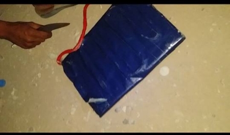 الجيش يعثر على كميات من الألغام والعبوات الناسفة وحزام ناسف في مزرعة بلحج