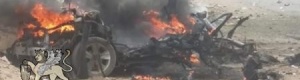 تفجير ارهابي يستهدف موكب محافظ عدن (صور)