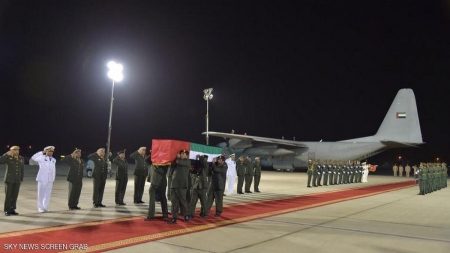 استشهاد جندي إماراتي بتدهور آلية عسكرية