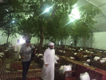 مخيمات الإمارات بـ‘‘منى‘‘ و‘‘عرفات‘‘ استعدت لاستقبال ضيوف الرحمن