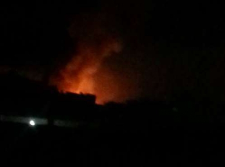 غارات وانفجارات عنيفة تهز الاحياء الشمالية في صنعاء