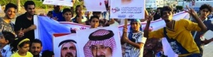 مسيرة ضخمة في عدن لشكر الإمارات والسعودية
