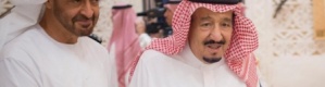 ولي عهد أبوظبي يبحث مع العاهل السعودي قضايا المنطقة