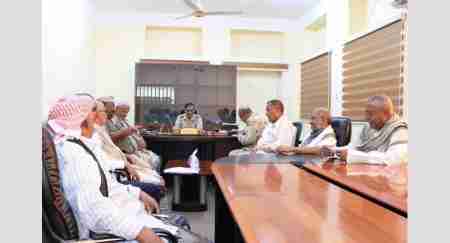 اللواء الركن &lsquo;&lsquo;البحسني&lsquo;&lsquo; يلتقي الهيئة الاستشارية العسكرية بقيادة المنطقة الثانية