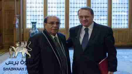 خارجية روسيا تصدر بيانا هاما بعد لقاء حيدر العطاس بموسكو