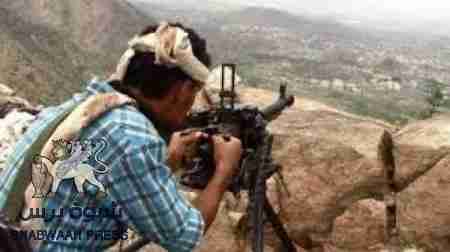 تبادل الاشتباكات بين الجيش الوطني والمليشيات في جبهة كهبوب &lsquo;&lsquo;باب المندب&lsquo;&lsquo;