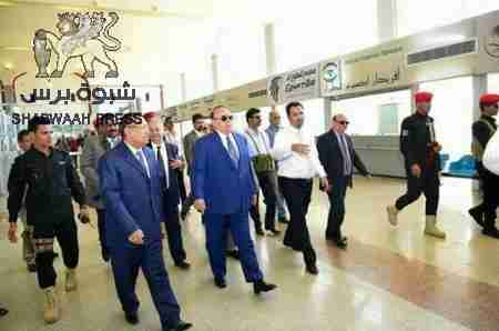 بعد إعادة تأهيله بدعم &lsquo;&lsquo;الامارات&lsquo;&lsquo; الرئيس هادي يزور مطار عدن قٌبيل افتتاحه رسمياً