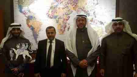 الزامكي يتفق مع مسؤولي الهلال الأحمر الكويتي لدعم القطاع الصحي