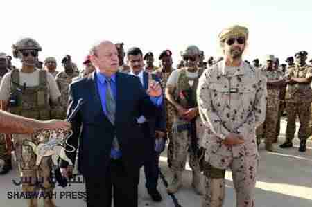 هدف زيارة الرئيس هادي لحضرموت لغرض اعادة اللواء الذي سلم المكلا للقاعدة