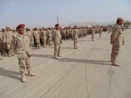 الى قائد المنطقة العسكرية الأولى ورئيس لجنة صرف المرتبات العسكرية للمنطقة الأولى.