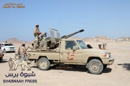 قوات الشرعية تتقدم باتجاه ميناء المخاء تحت حماية طائرات التحالف