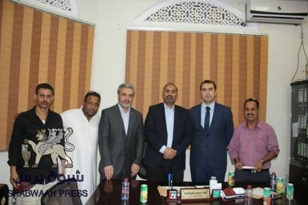 المحافظ الزبيدي يستقبل الوفد التركي الزائر للعاصمة عدن