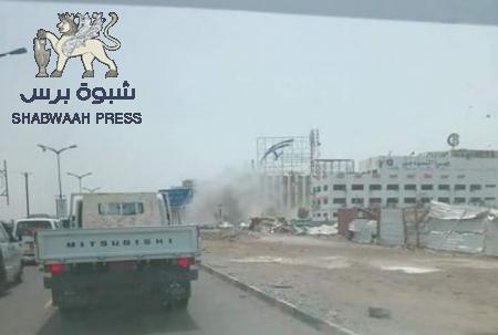 استهداف طقم عسكري بجولة كالتكس بعبوة ناسفة